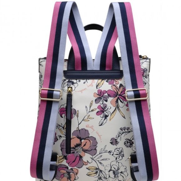RADLEY LONDON SKETCHY FLORAL MEDIUM ZIP-TOP BACKPA - Picture 4 of 13